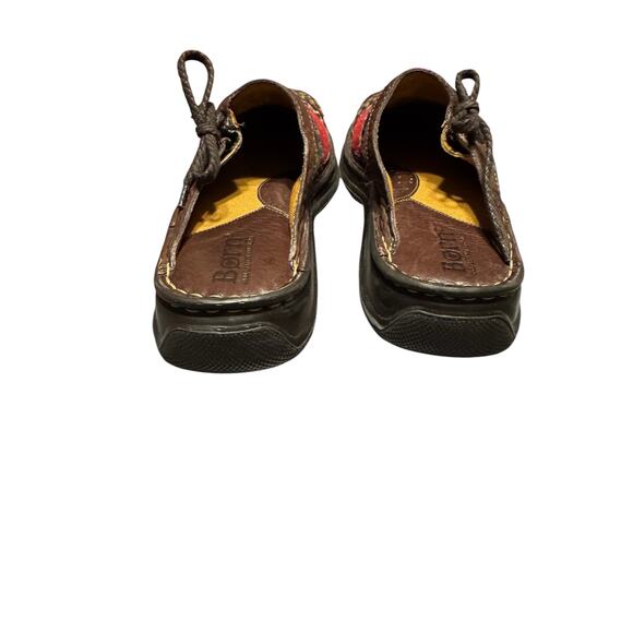 Born Slip Ons Multicolored and Leather Size 8 - Picture 6 of 11